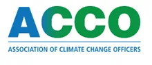 A logo of the organization for climate change action.